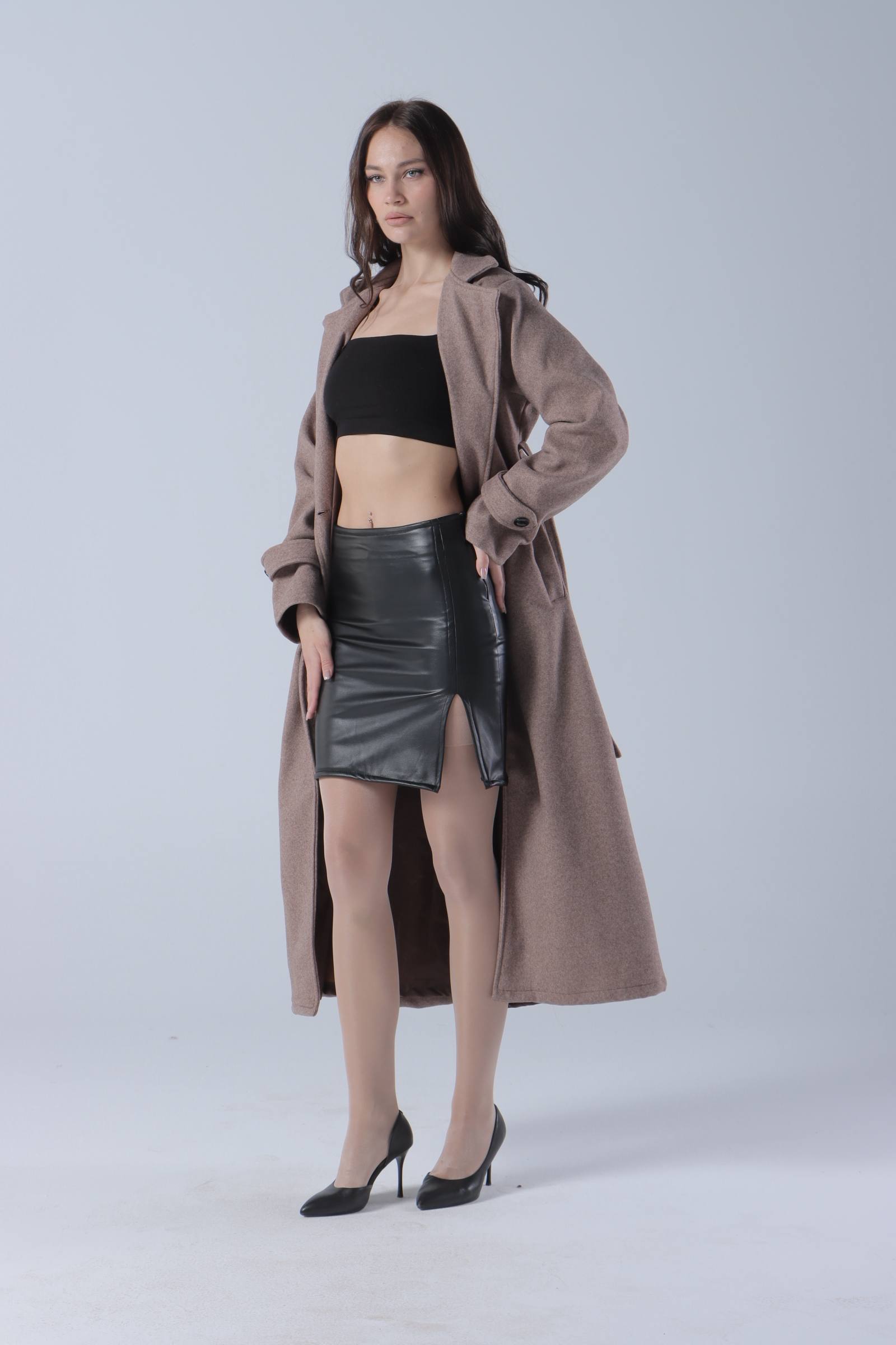 NEXO Leather short pocket