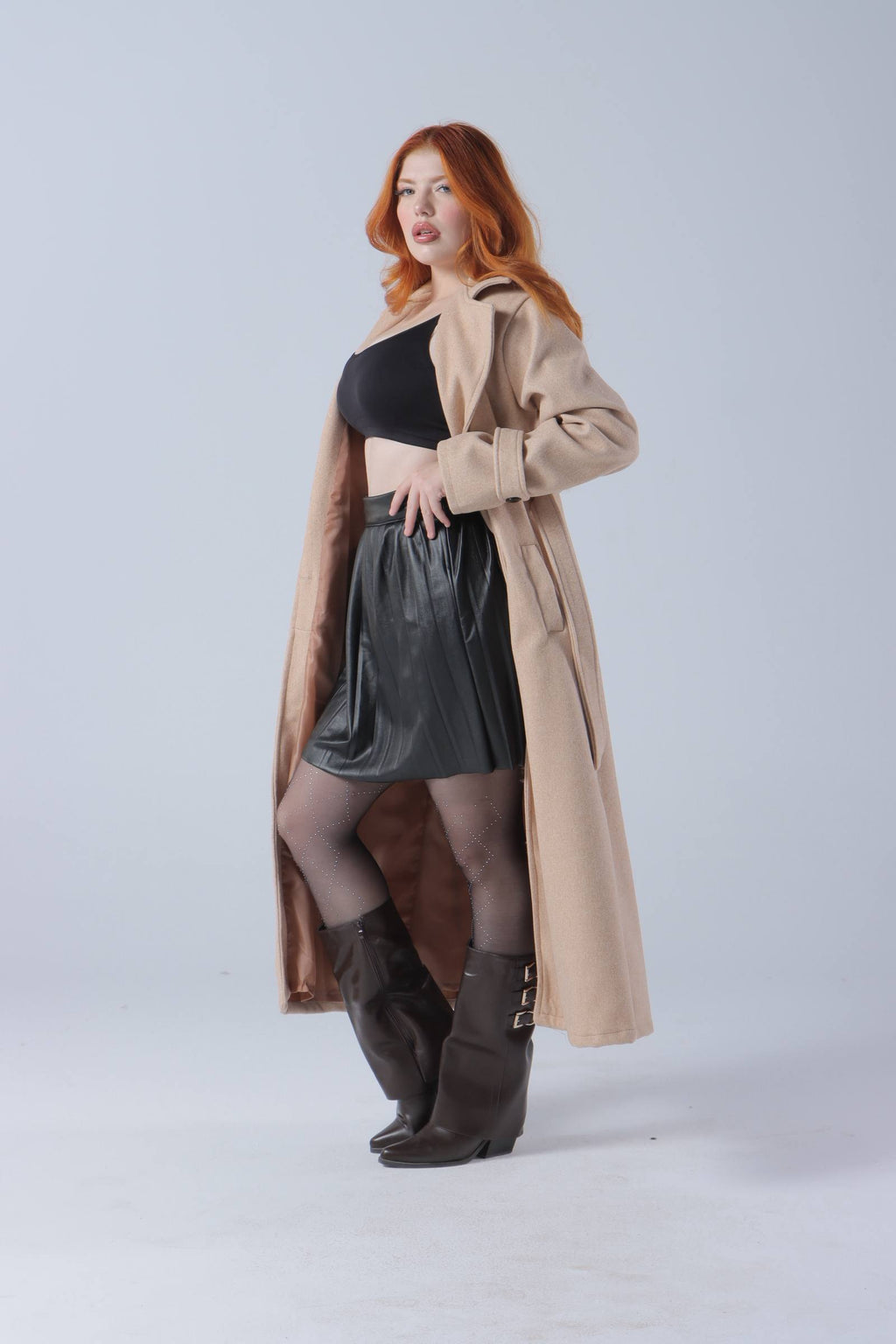 NEXO long wool coat
