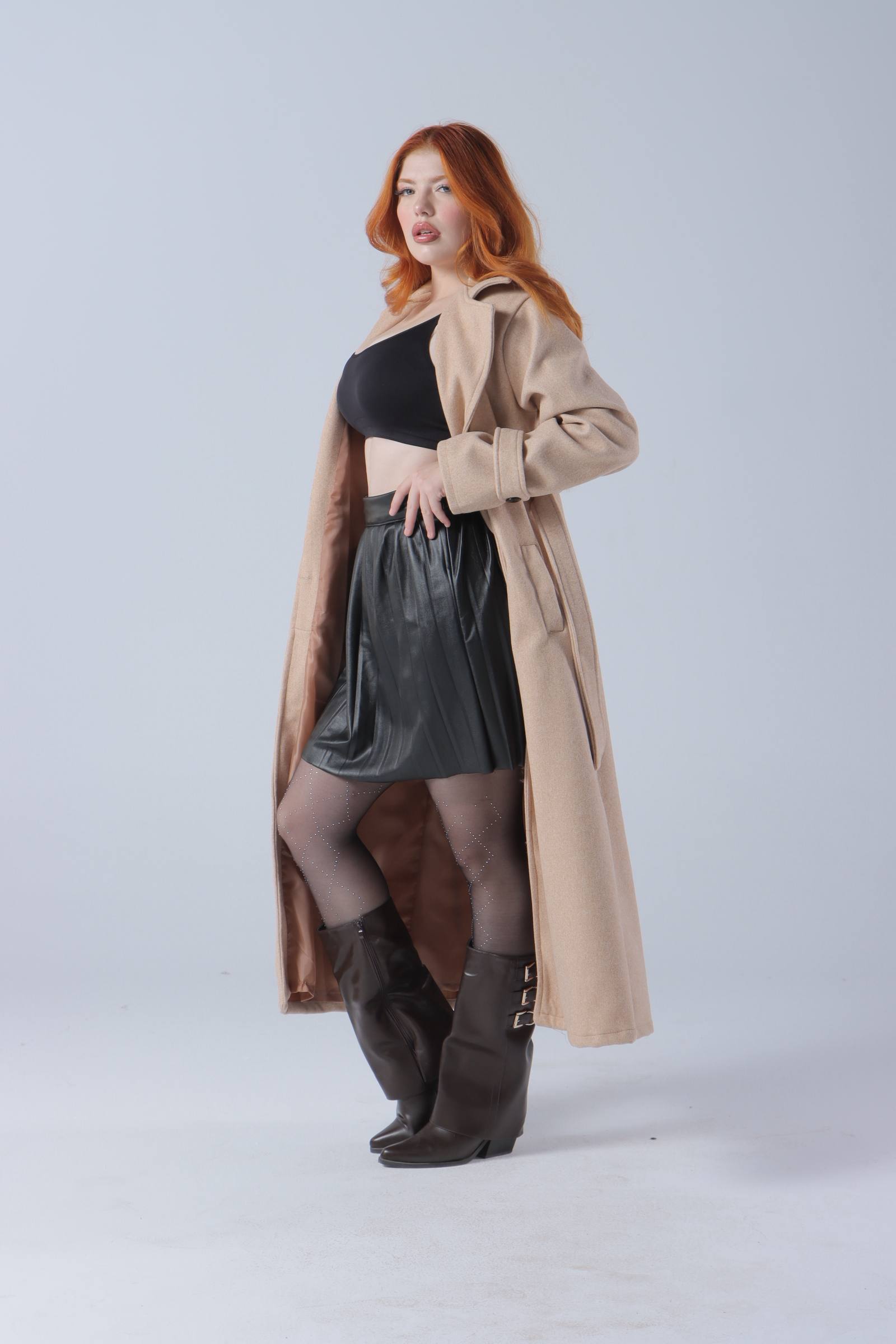 NEXO long wool coat