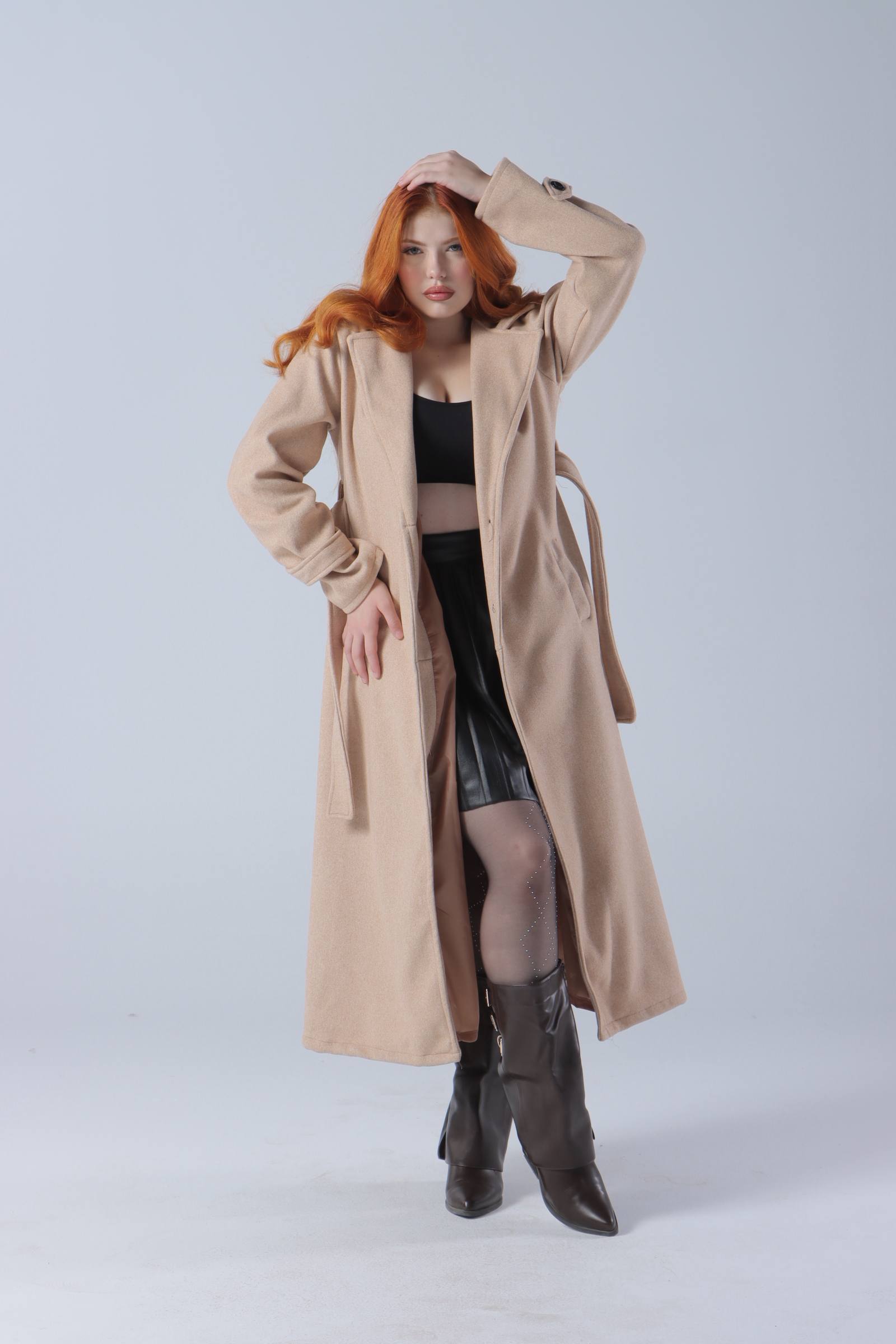 NEXO long wool coat