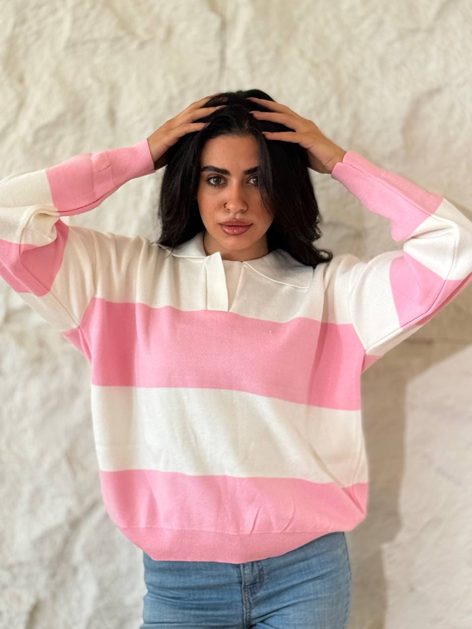 NEXO Striped pullover