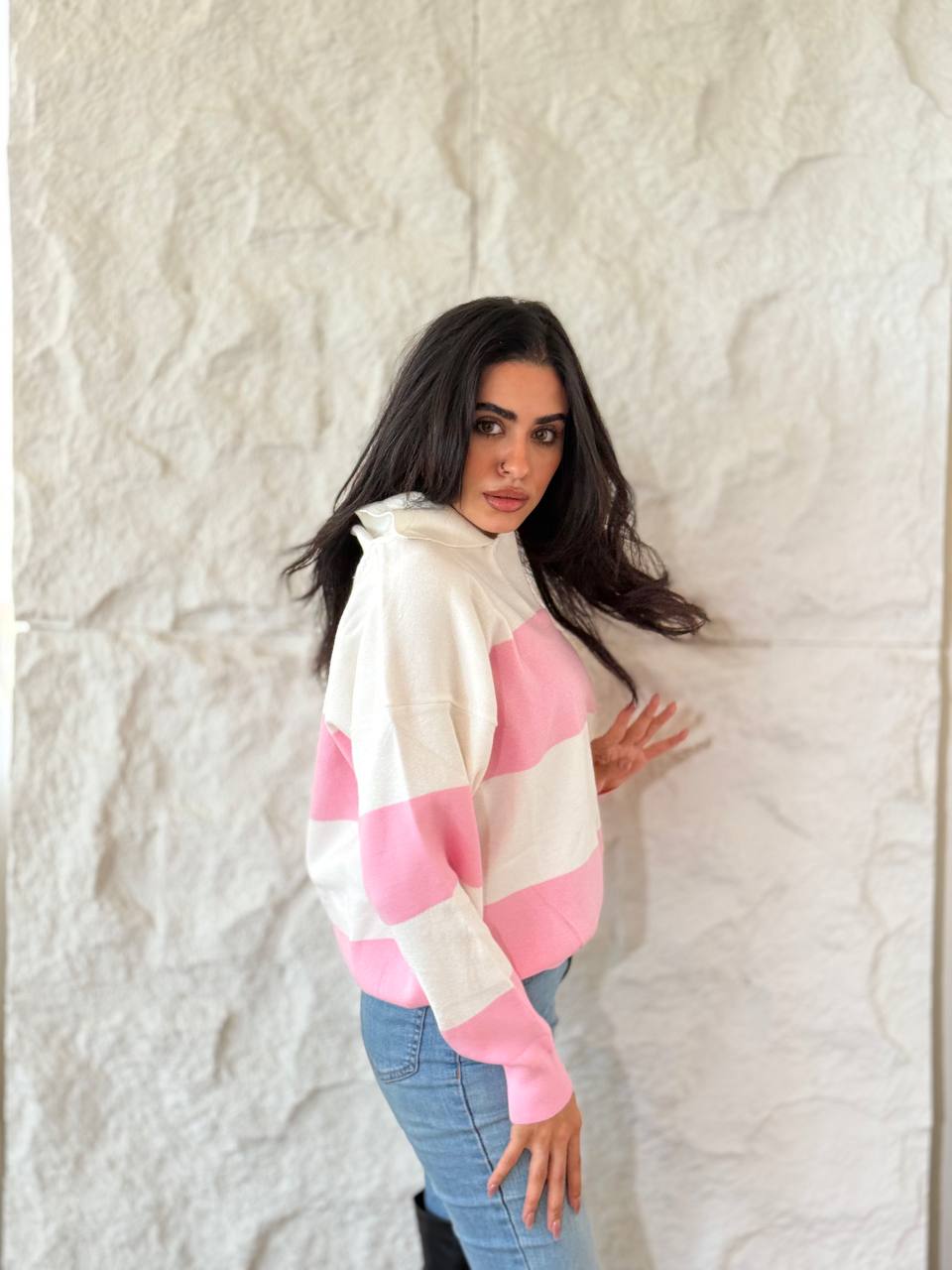 NEXO Striped pullover