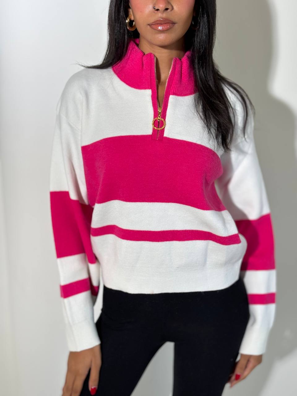 NEXO Striped pullover