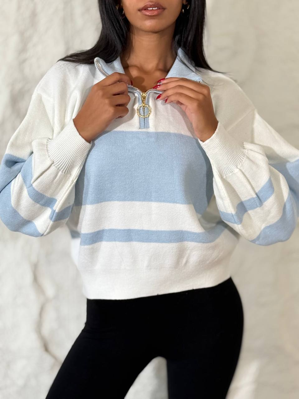 NEXO Striped pullover