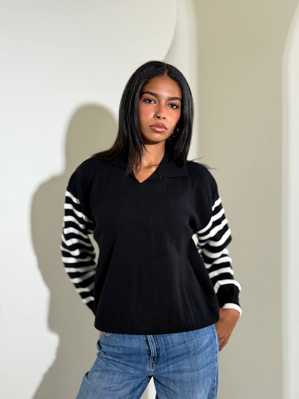 NEXO Striped pullover