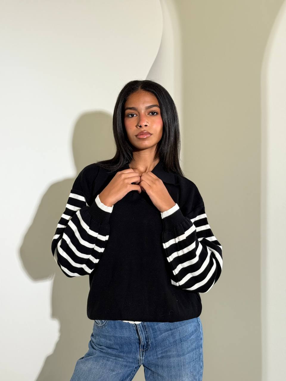 NEXO Striped pullover