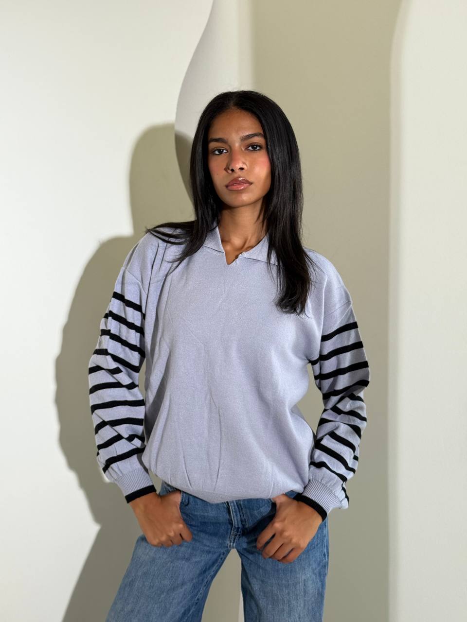 NEXO Striped pullover