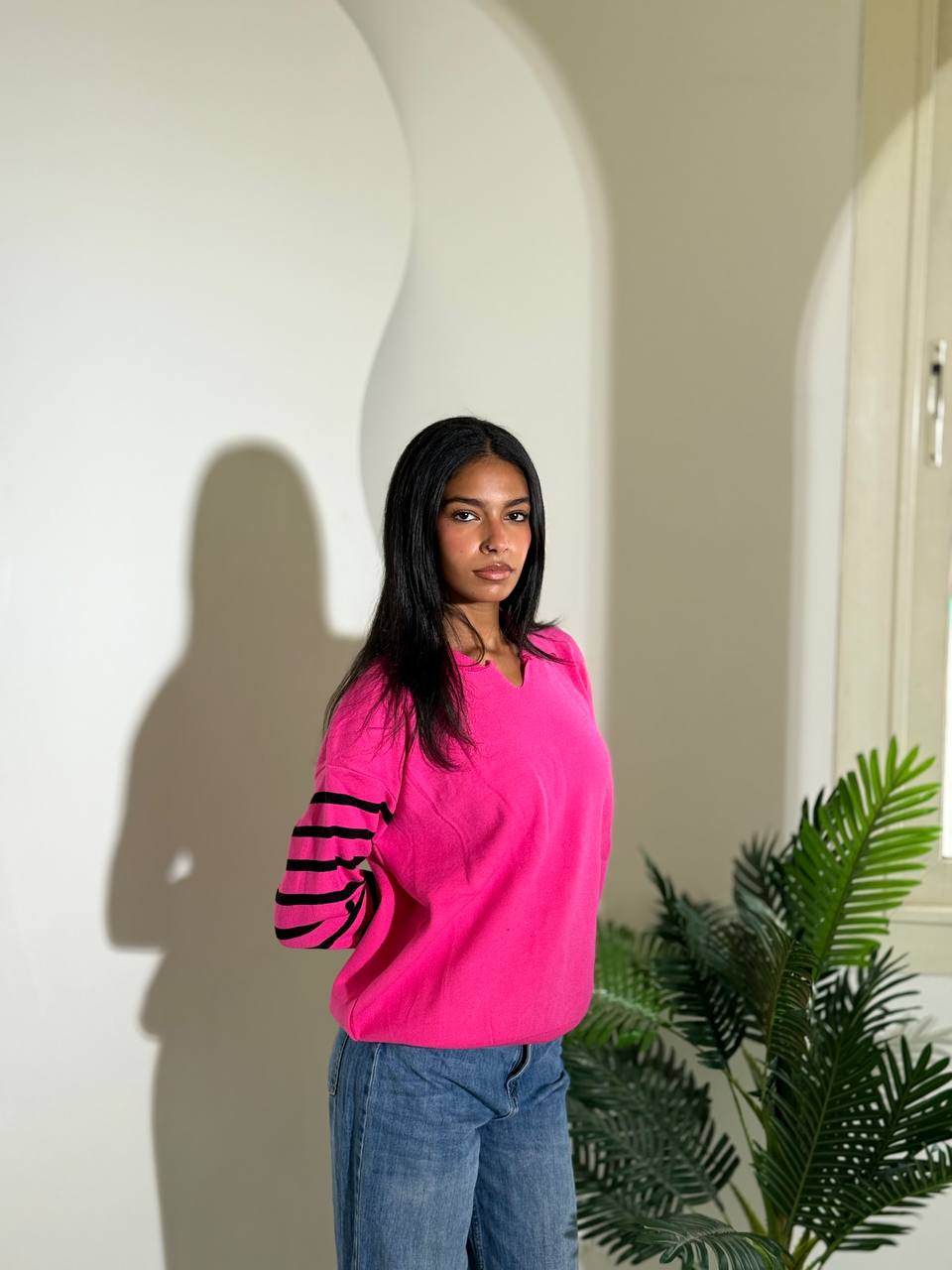 NEXO Striped pullover