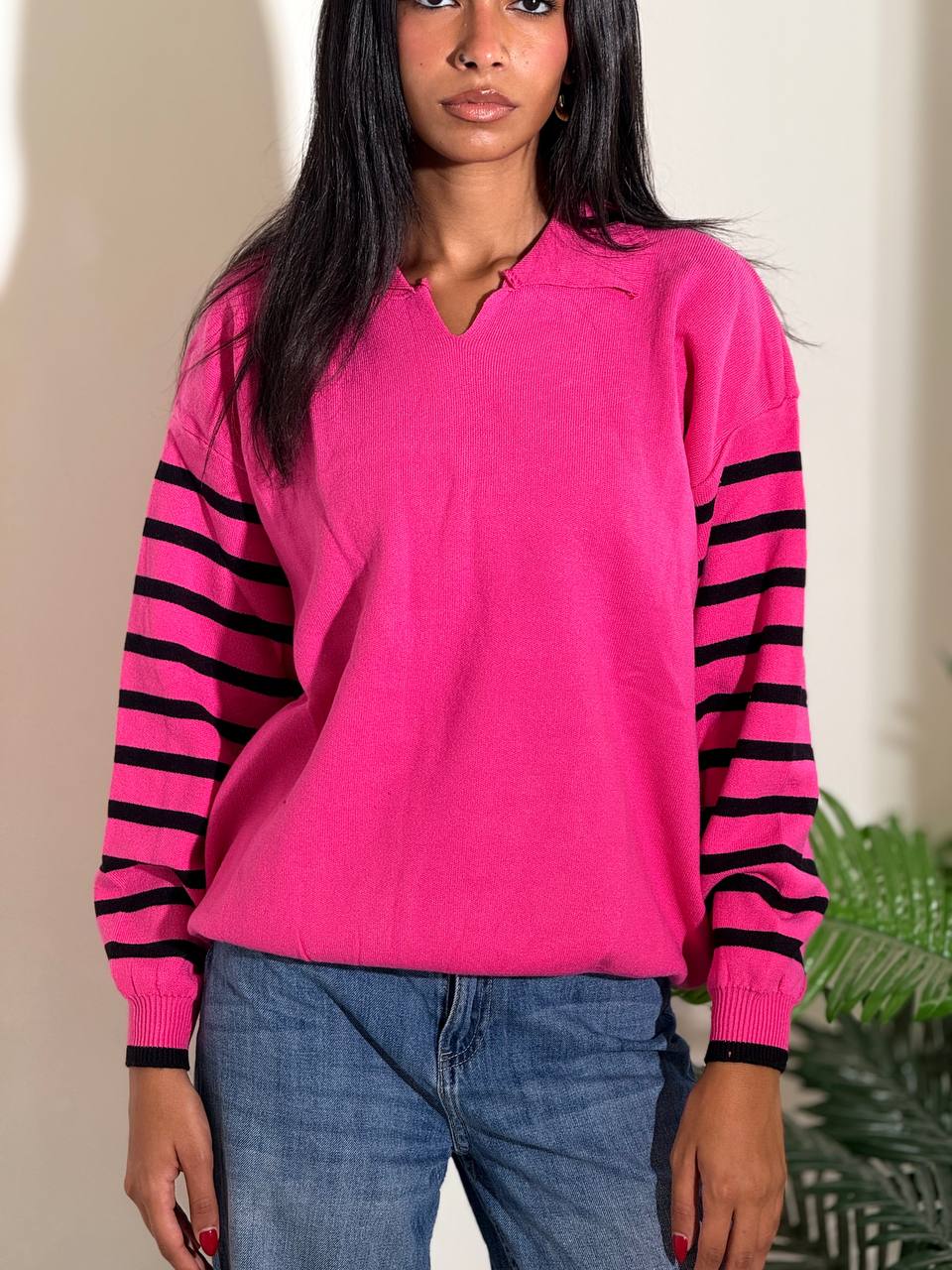 NEXO Striped pullover