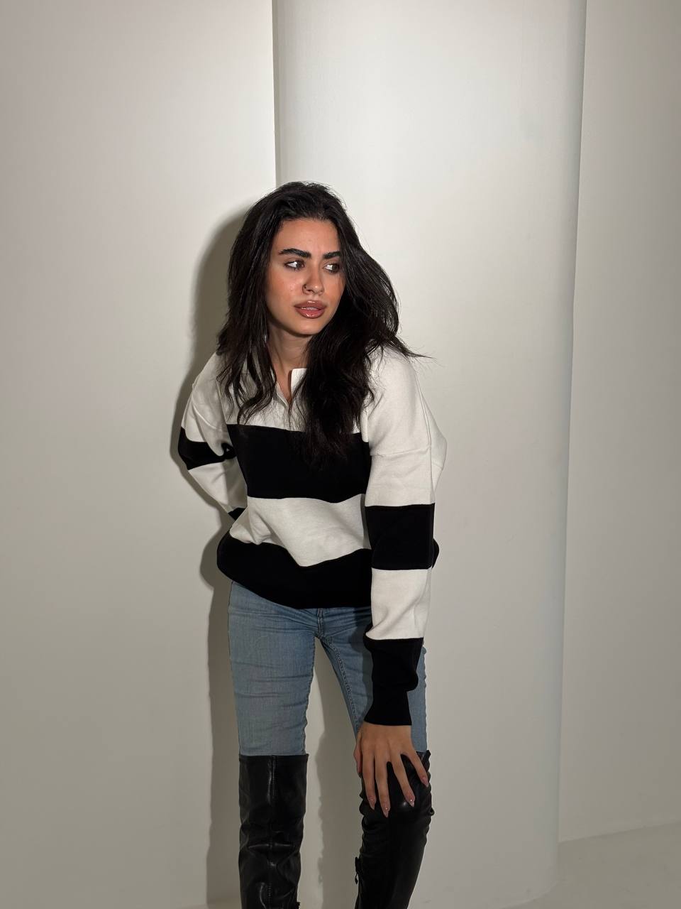 NEXO Striped pullover