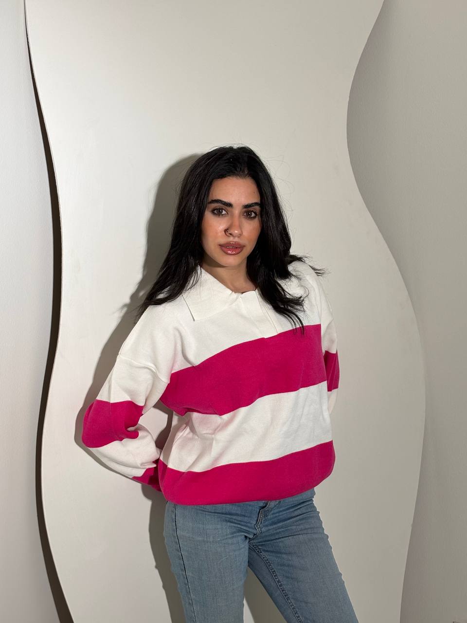 NEXO Striped pullover