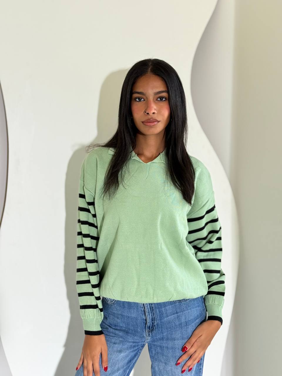 NEXO Striped pullover