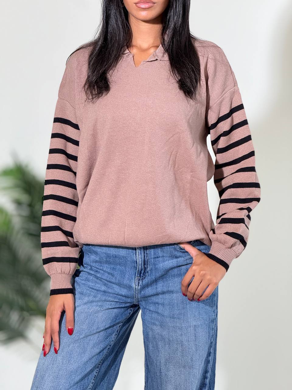 NEXO Striped pullover