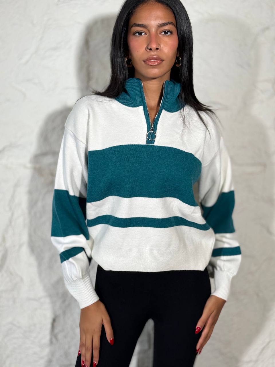 NEXO Striped pullover