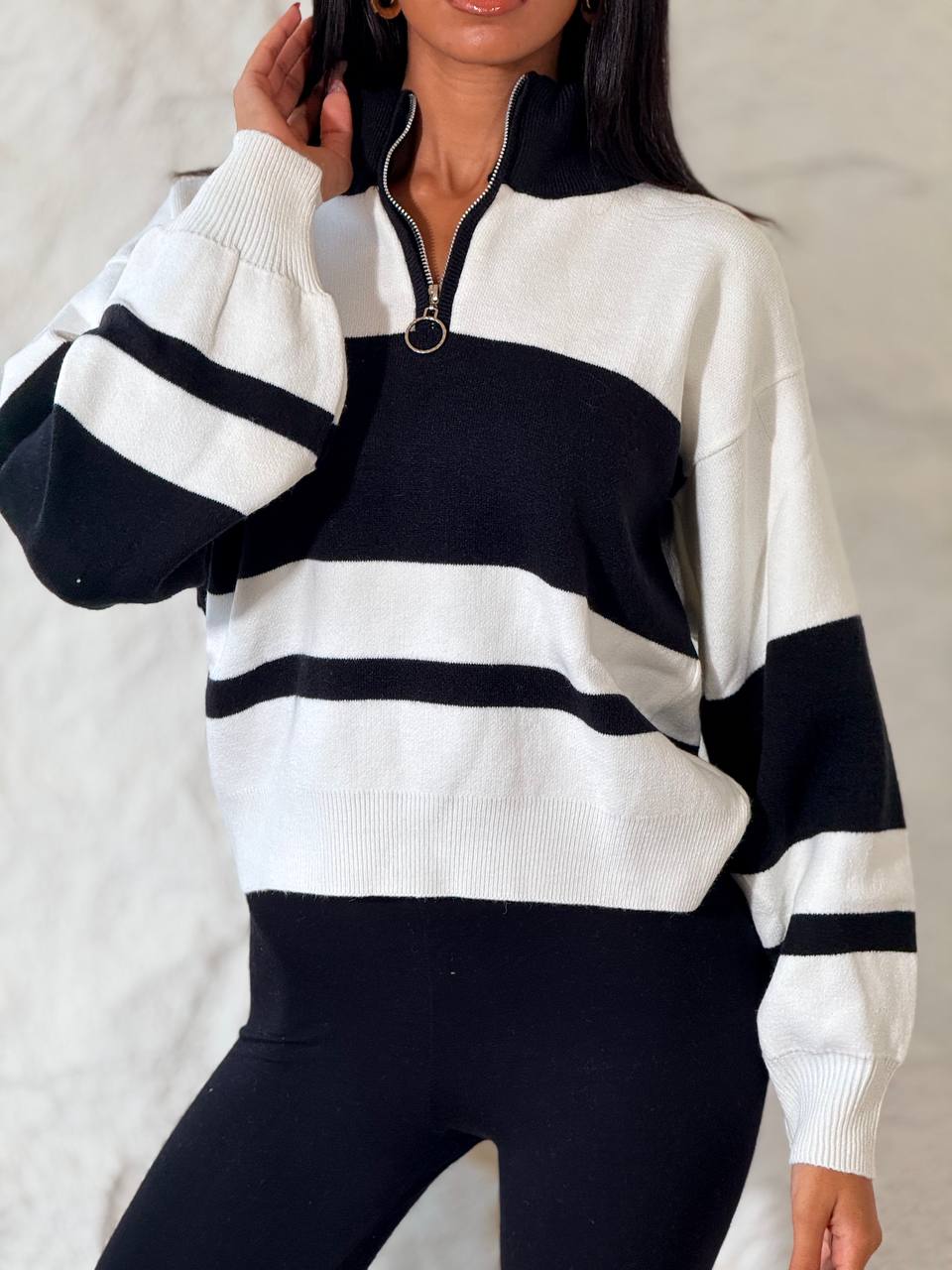 NEXO Striped pullover