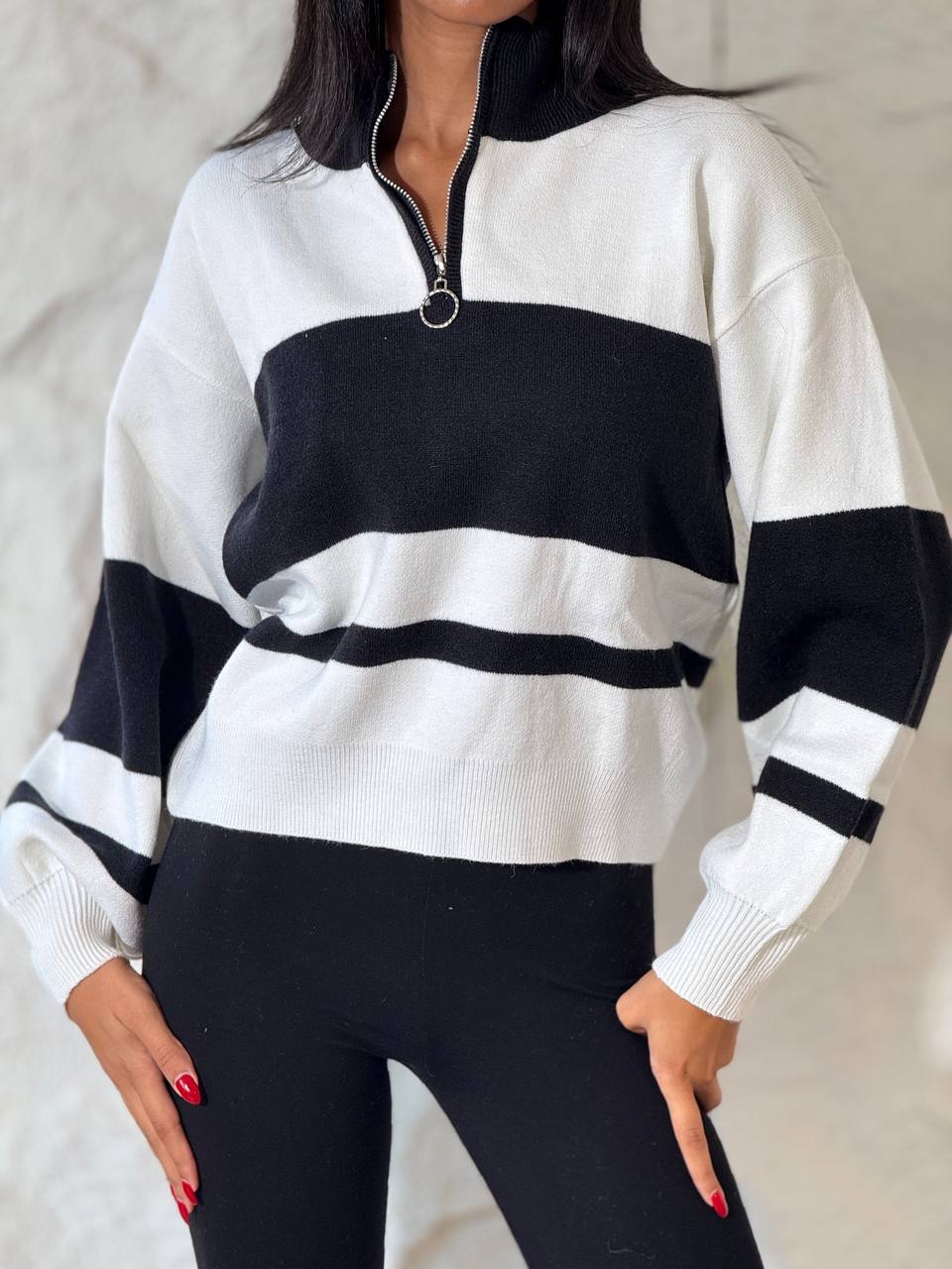 NEXO Striped pullover