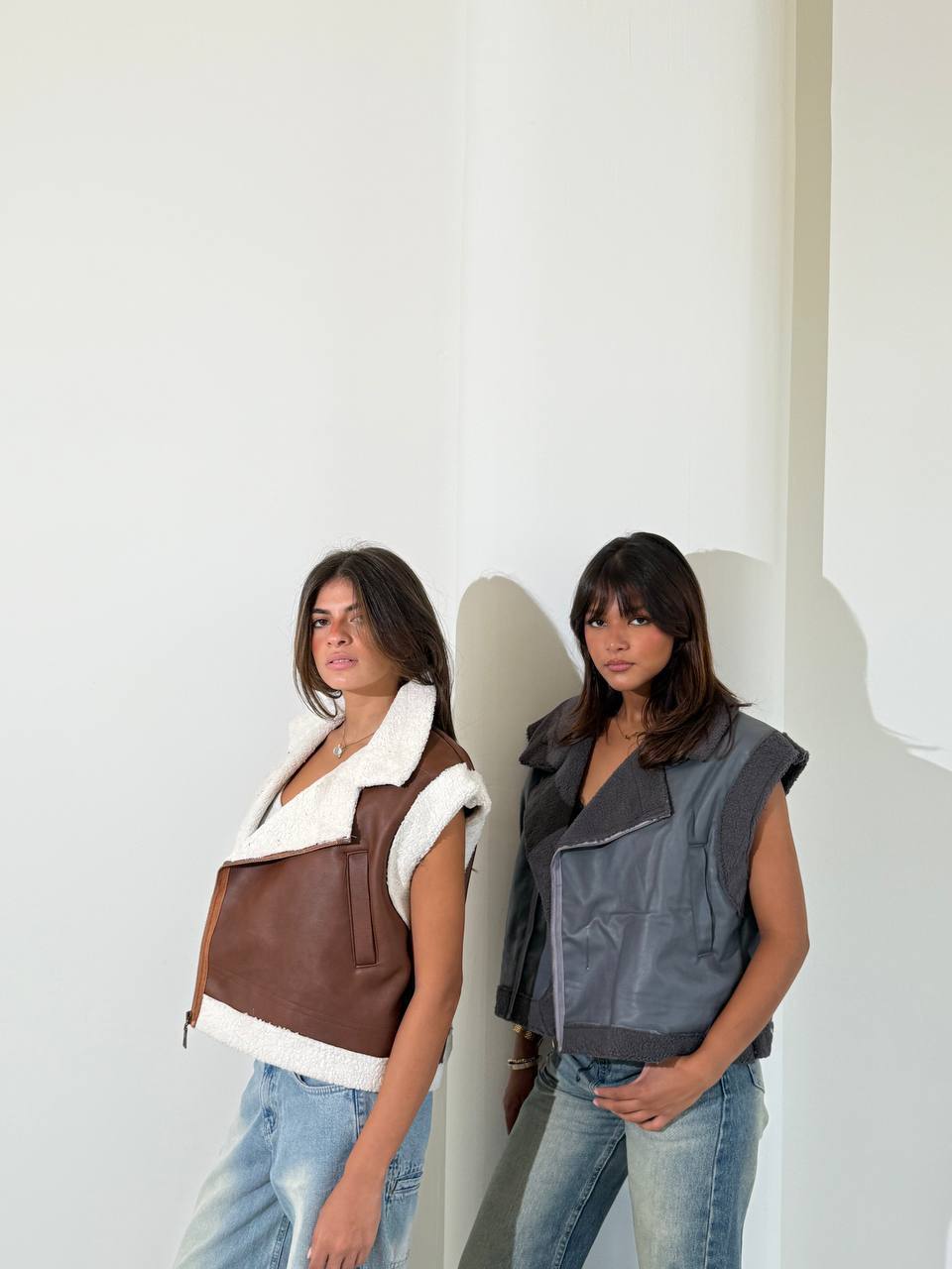 NEXO Leather vest