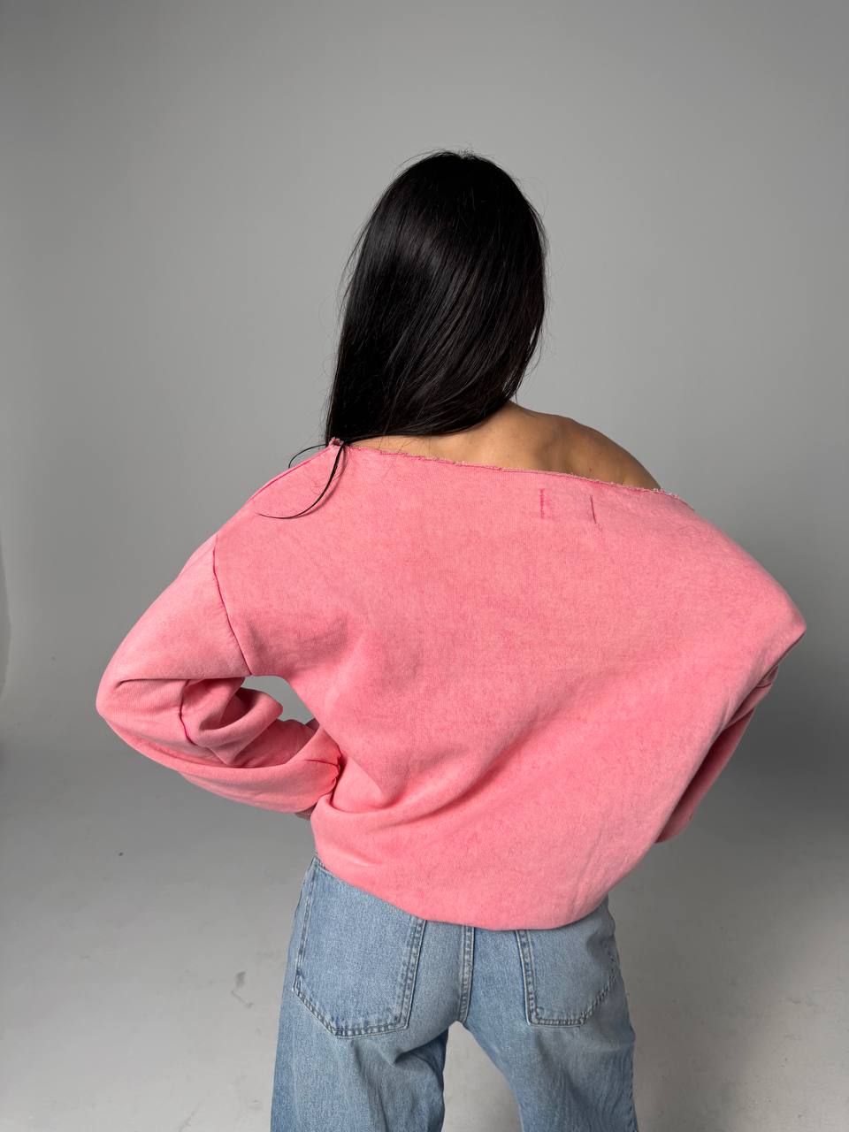 NEXO Off-shoulder hoodie