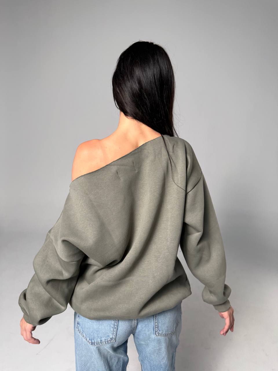 NEXO Off-shoulder hoodie