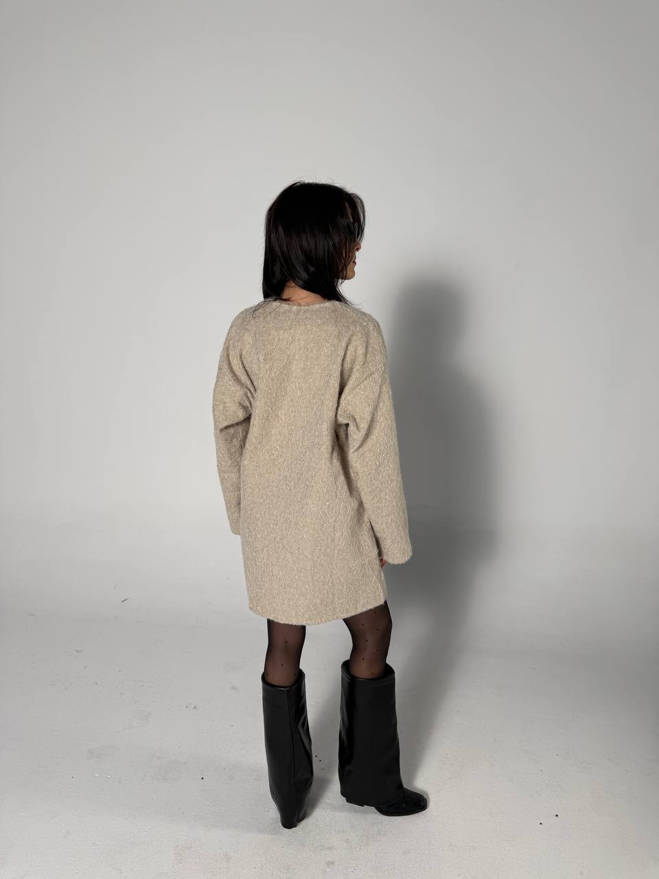 NEXO mohair wool coat