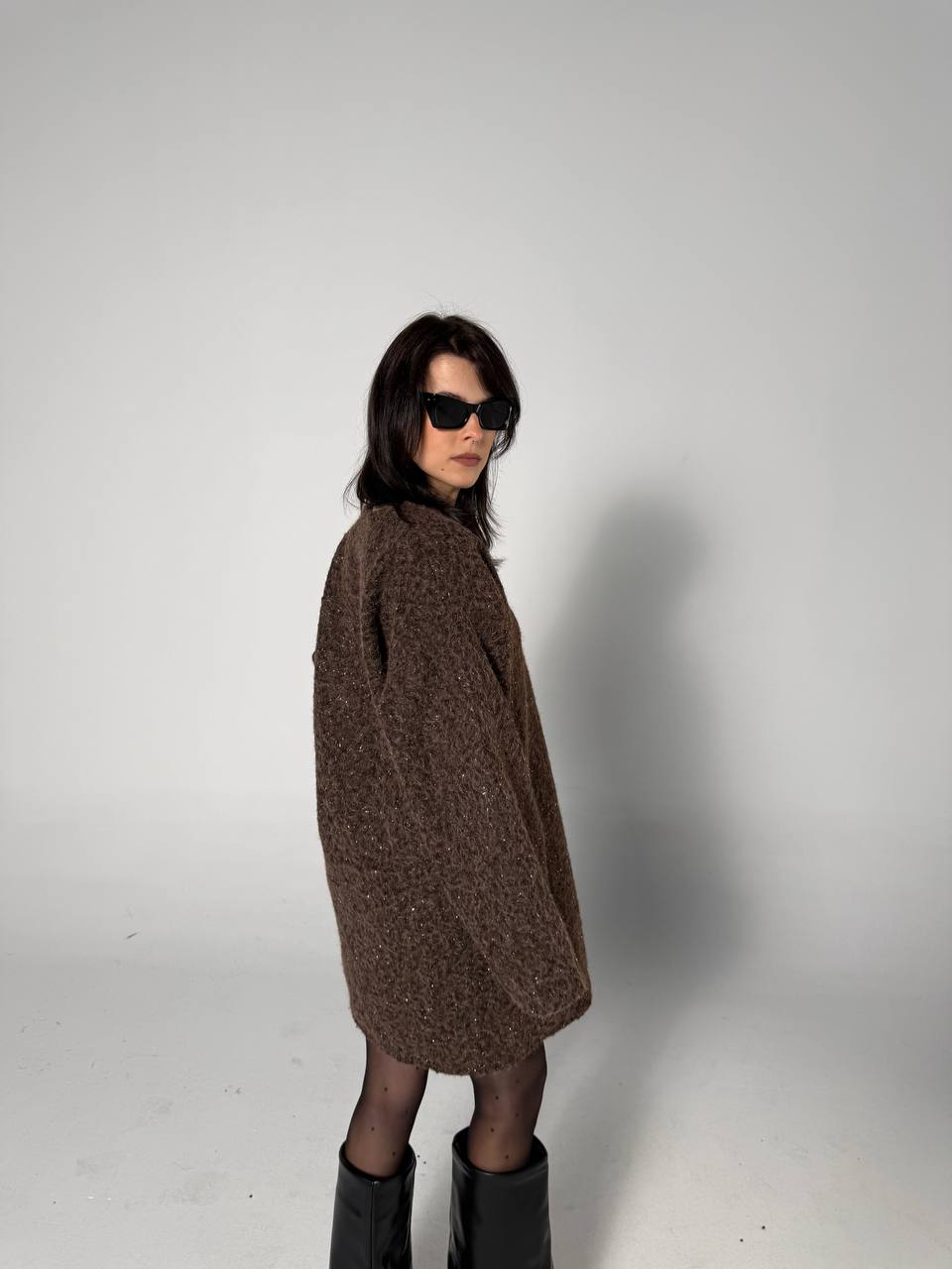 NEXO mohair wool coat