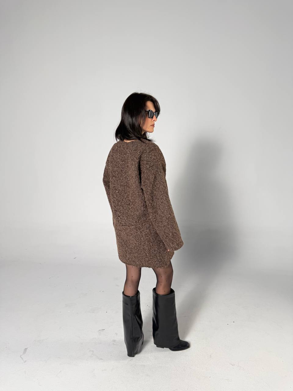 NEXO mohair wool coat