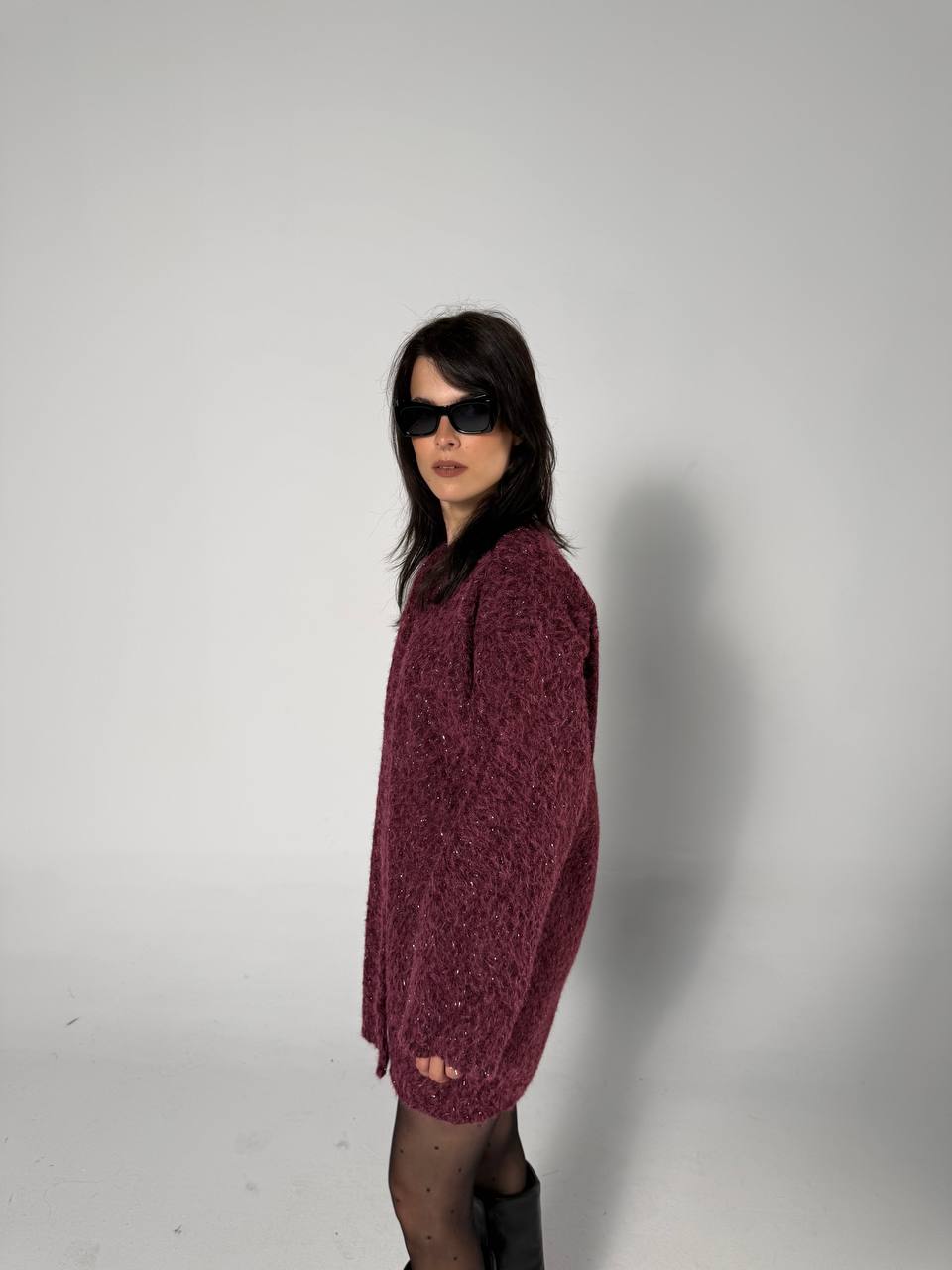 NEXO mohair wool coat