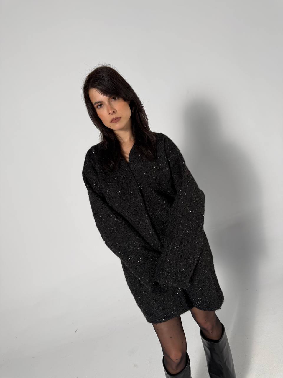 NEXO mohair wool coat