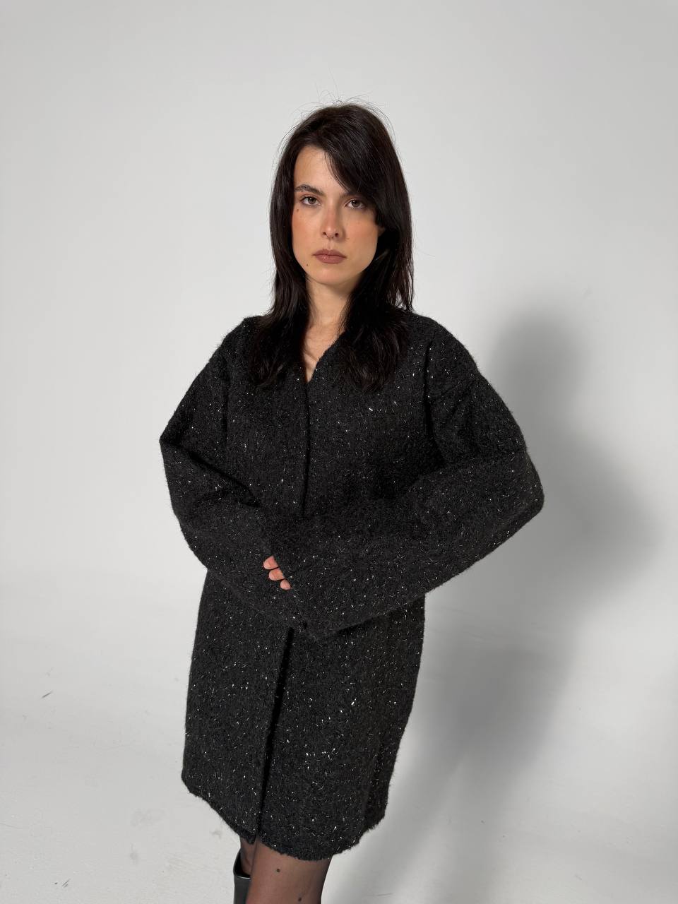 NEXO mohair wool coat