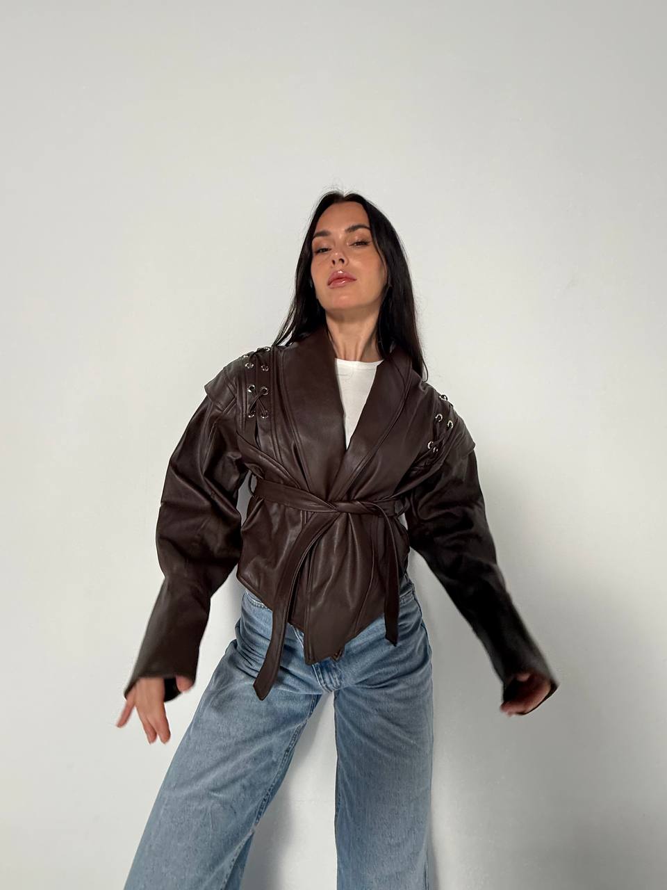 Nexo jacket leather (Zara)