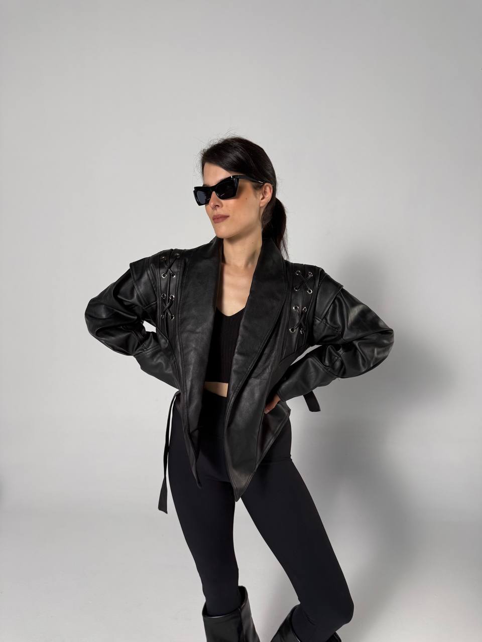 Nexo jacket leather (Zara)